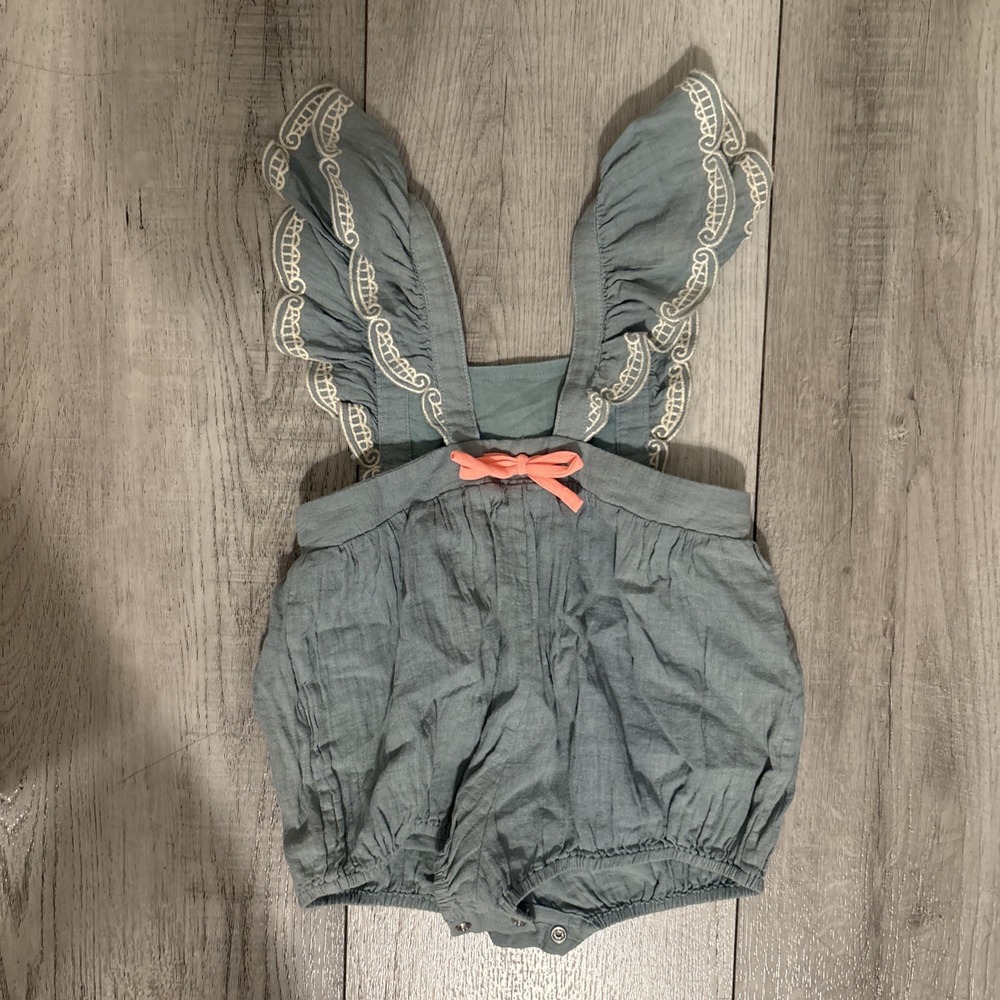 Louise Misha‎ Blue Shirt Size 18M